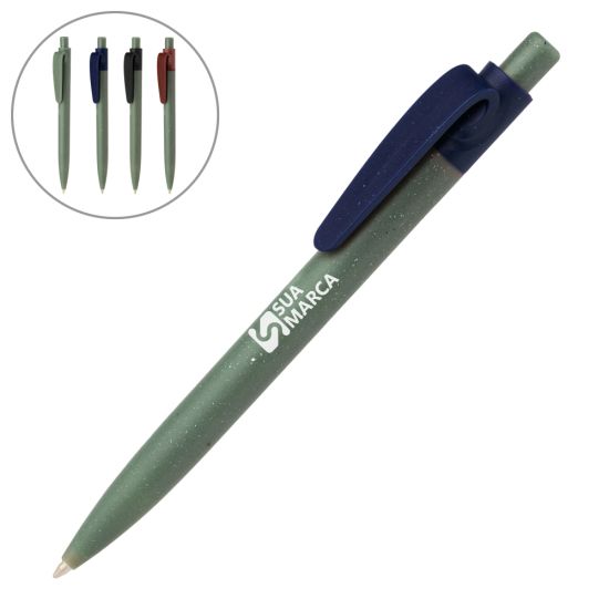 Caneta Plástica Ecológica 