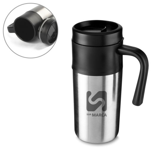 Caneca Aço Inox 350ml