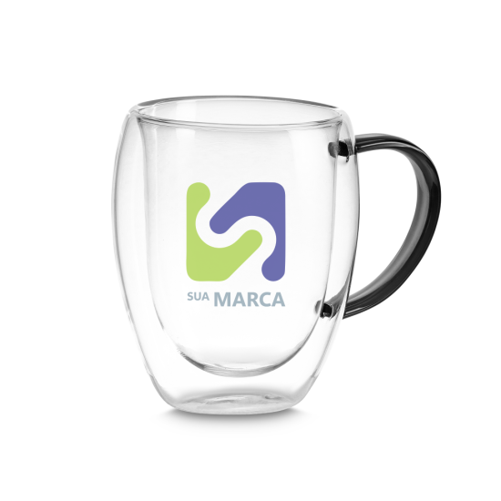 Caneca de Vidro Borossilicato