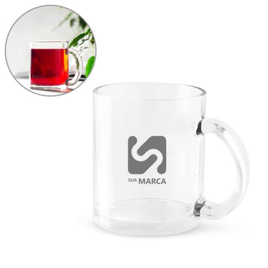 Caneca em vidro