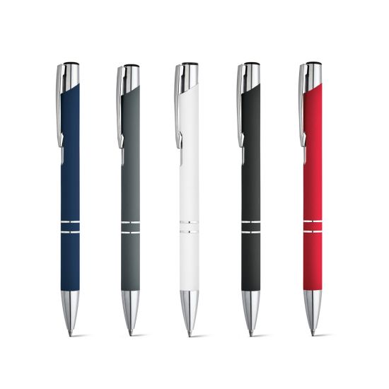 Caneta de Alumínio Esferográfica Beta Soft