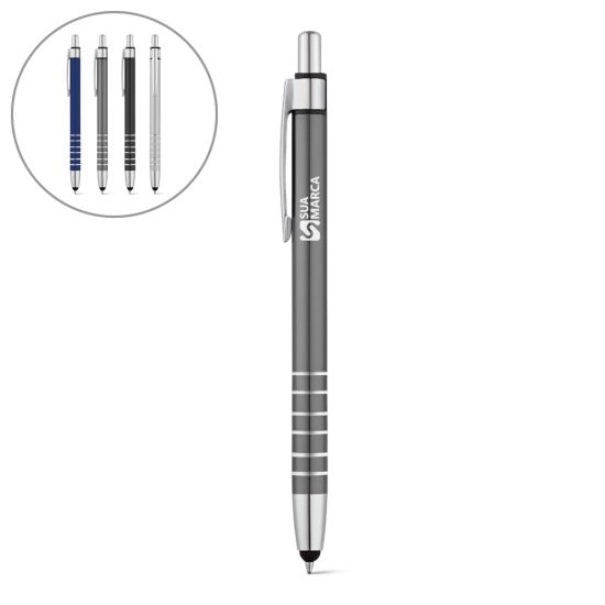 Caneta de Alumínio Esferográfica Halos