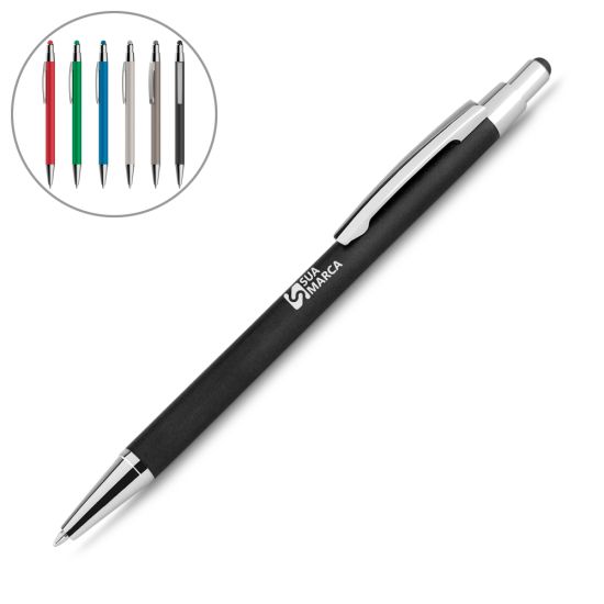 Caneta Esferográfica em Metal com Ponta Touch