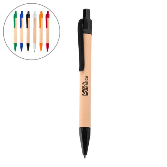 Caneta Corpo em Papel Reciclado