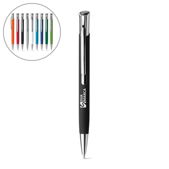 Caneta Esferográfica de Alumínio Olaf Soft