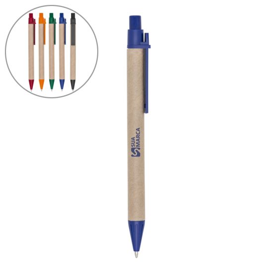 Caneta Ecológica Papelão