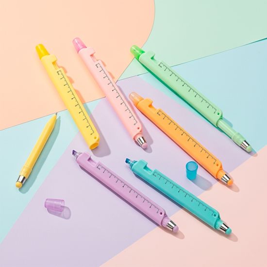 Caneta Marca-Texto Multifunções