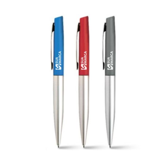 Caneta Esferográfica de Metal Twist