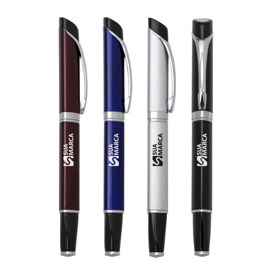 Caneta Metal Triangular