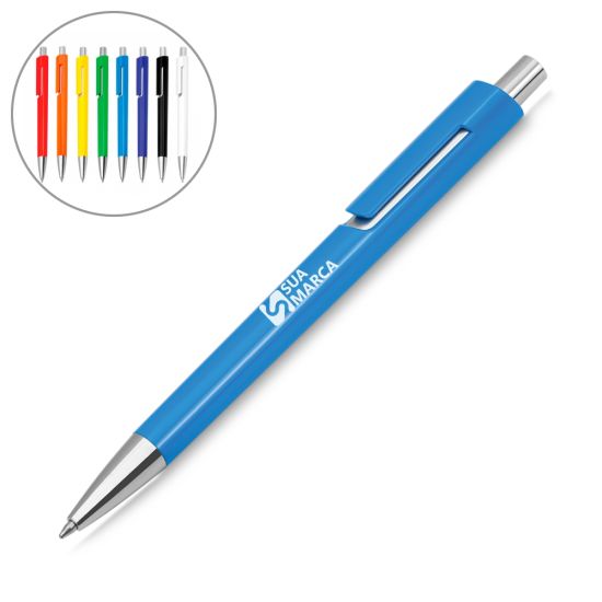 Caneta Plástica Esferográfica