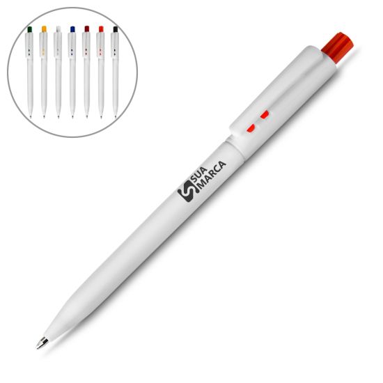 Caneta Plástica Retrátil