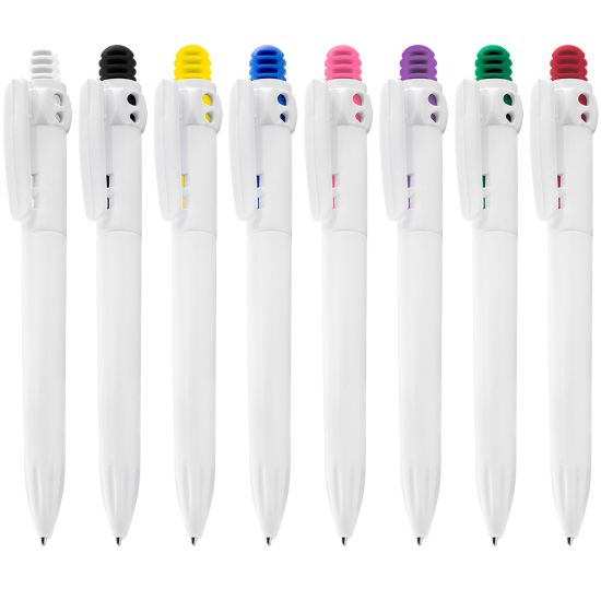 Caneta Plástica Esferográfica Retrátil