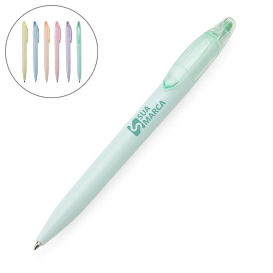 Caneta Plástica Marca Texto