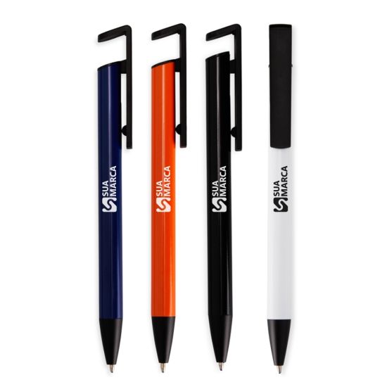 Caneta Semimetal com Suporte