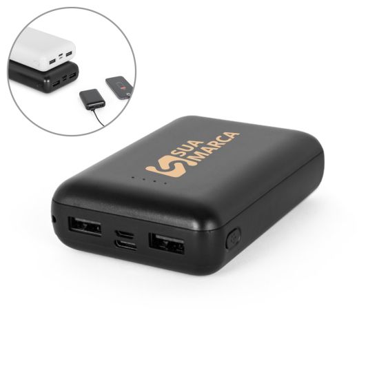 Bateria Portátil em ABS 100% Reciclado Leakey 10