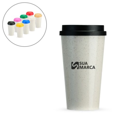 Copo Fibra de Arroz 550ml