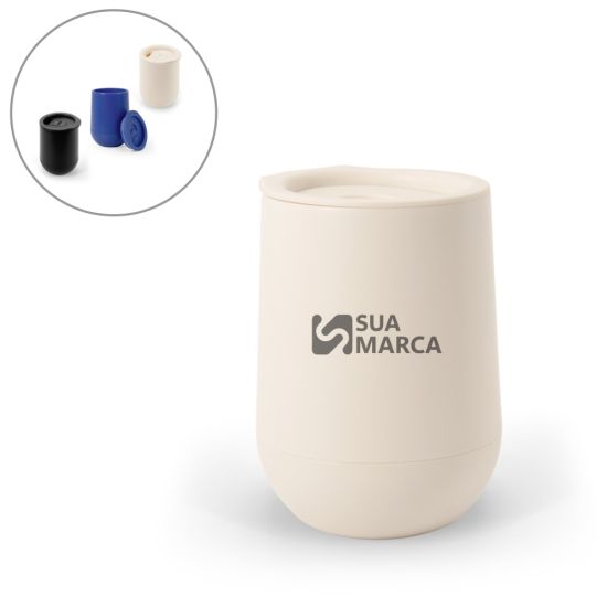 Copo de Viagem em PP com Parede Dupla 420ml - ADLINGTON