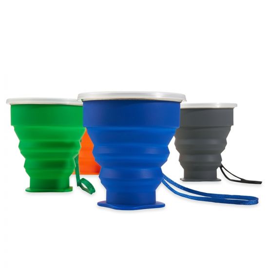 Copo de Silicone Retrátil 240ml