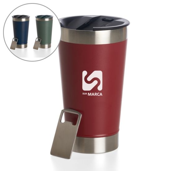 Copo Térmico 500ml com Abridor