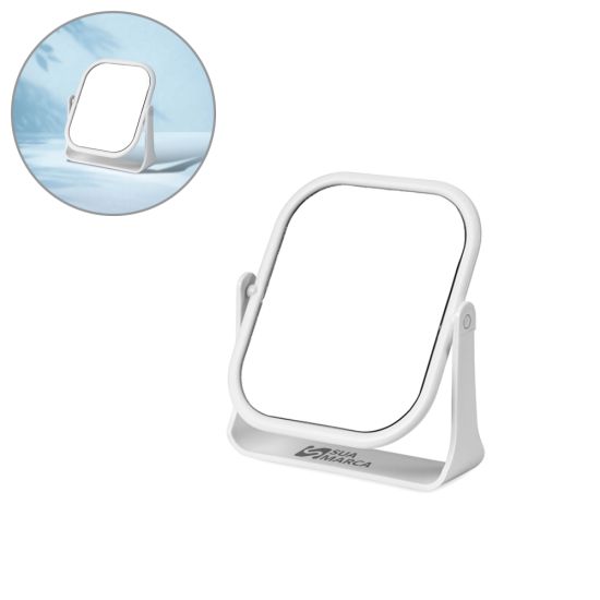 Espelho de Mesa Plástico