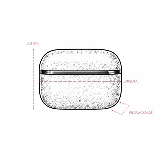 Fone de Ouvido Bluetooth com Case Carregador