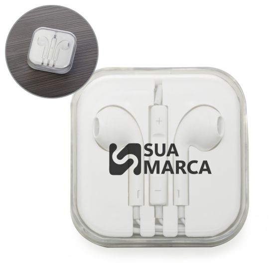 Fone de Ouvido Estéreo com Microfone