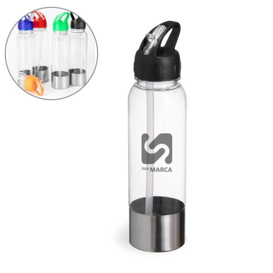 Squeeze Plástica c/ Base de Alumínio 750ml
