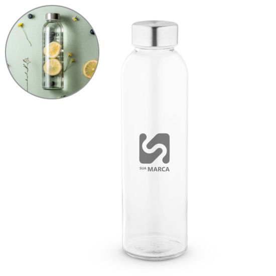 Garrafa em vidro 500 mL