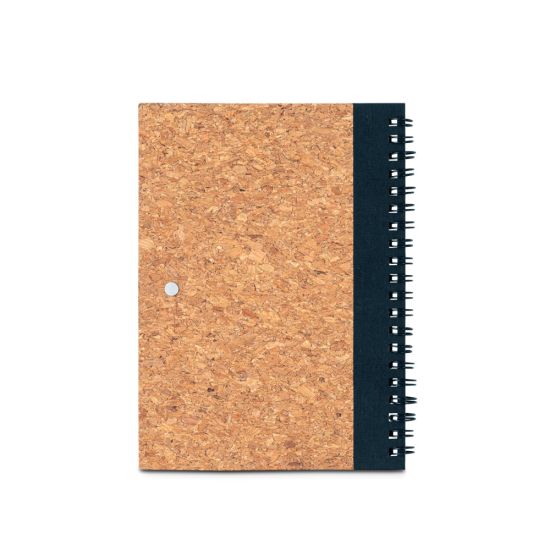 Caderno em cortiça