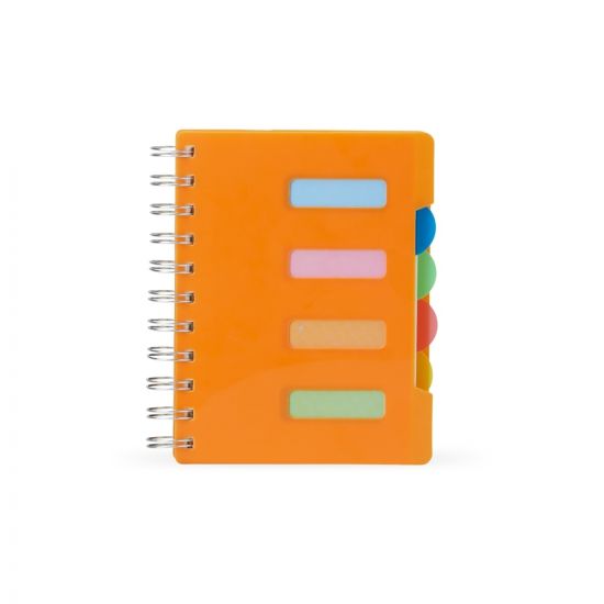 Caderno Pequeno com Divisórias