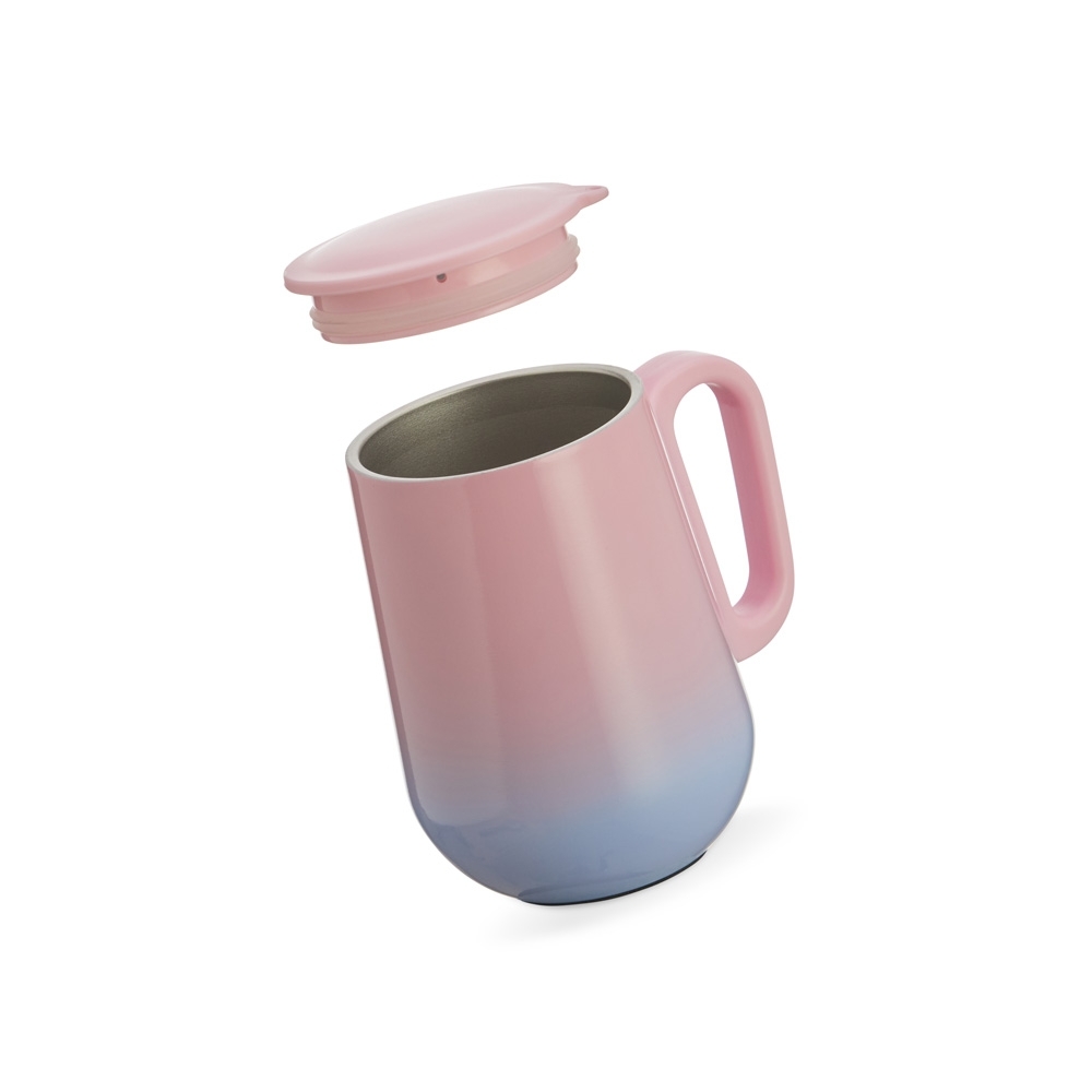 Caneca Bicolor Parede Dupla 250ml