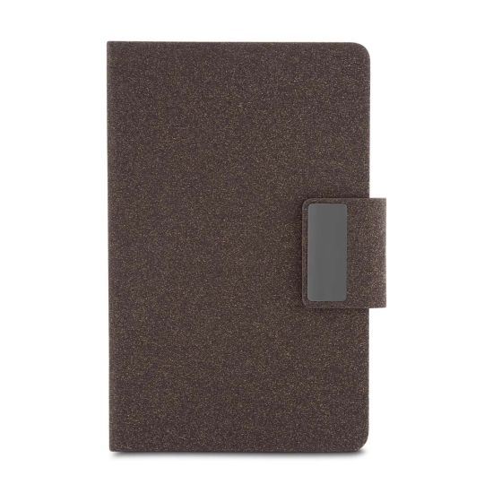 Kit Escritório em PU e Fibra de Café ou Chá e Caneta Metálica