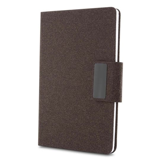 Kit Escritório em PU e Fibra de Café ou Chá e Caneta Metálica