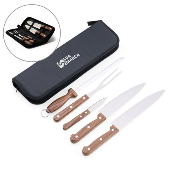 Kit Churrasco 5 Peças