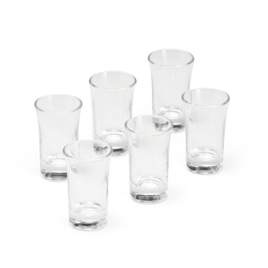 Kit Copo Vidro 50ml 6 Peças