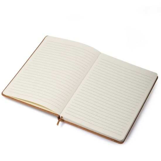 Kit Escritório A5 Capa em Couro Reciclado e Caneta Metálica