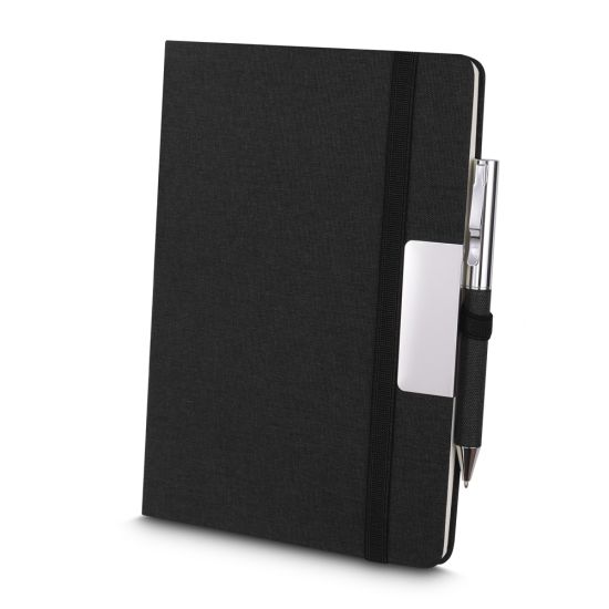 Kit Escritório A5 Capa em RPET e Caneta Metalica