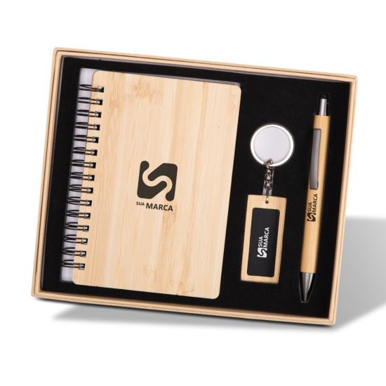 Kit Executivo Ecológico 3 Peças