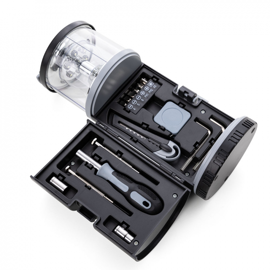 Lanterna LED com Kit Ferramentas