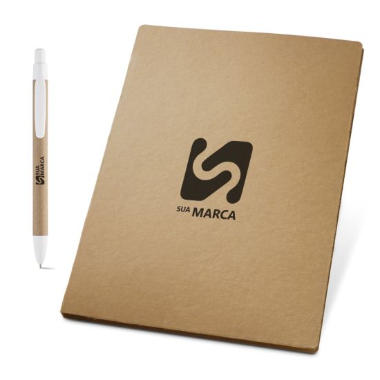 Kit Pasta A4 e Caneta Esferográfica Poe