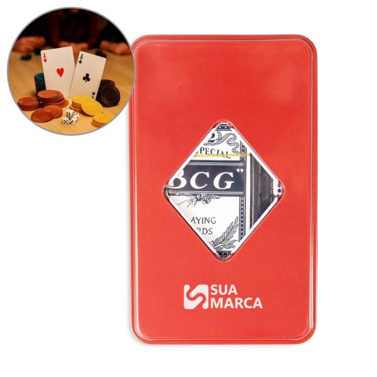 Kit Poker com 100 Fichas