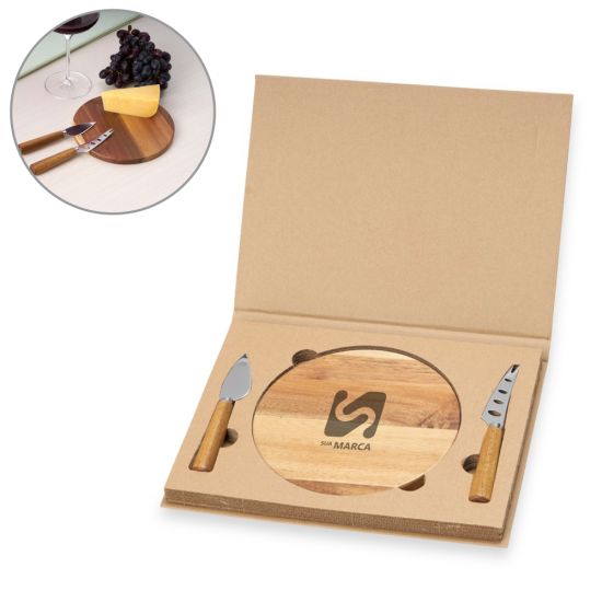 Kit Queijo 3 Peças