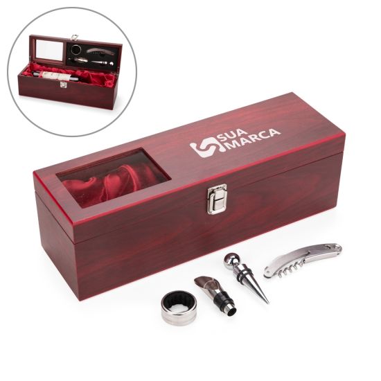 Kit Vinho 4 Peças