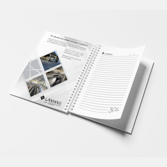 Caderno Exclusivo Sob Medida – 15x21 cm