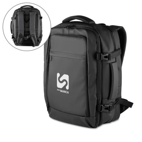 Mochila com Compartimento a Vácuo e Expansor