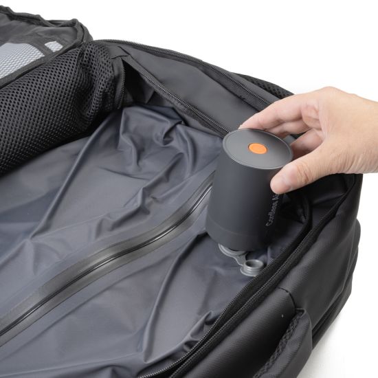 Mochila com Compartimento a Vácuo e Expansor
