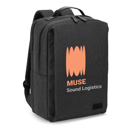 Mochila para Notebook (17.3") em Poliéster Reciclado de Alta Densidade 600D (20L)