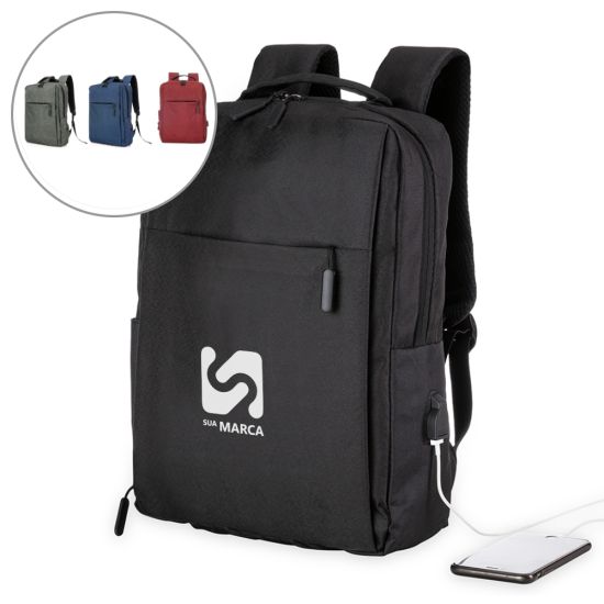 Mochila de Nylon USB 21L