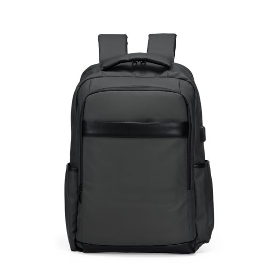 Mochila Couro Sintético USB 21 Litros