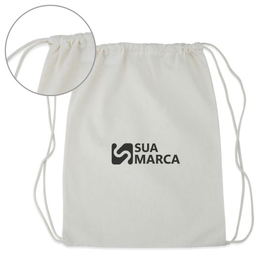 Mochila Saco Algodão